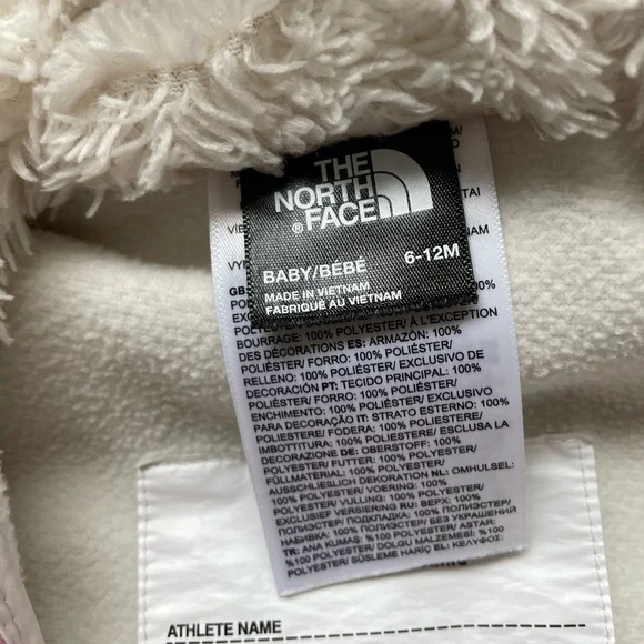 The North Face Kids Pink and Teal Patterned Snowsuit - Picture 10 of 13